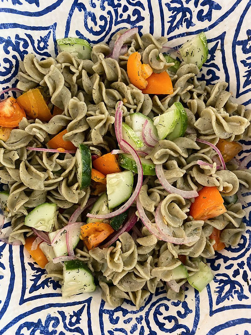 COOL AS A CUCUMBER SUMMER PASTA SALAD - Dallas Farmers Market