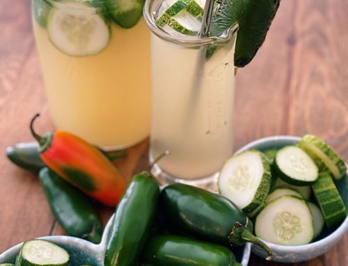 JALAPEÑO, CUCUMBER + LIME WATER