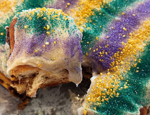 KING CAKE FROM HOMEMADE MILK BREAD