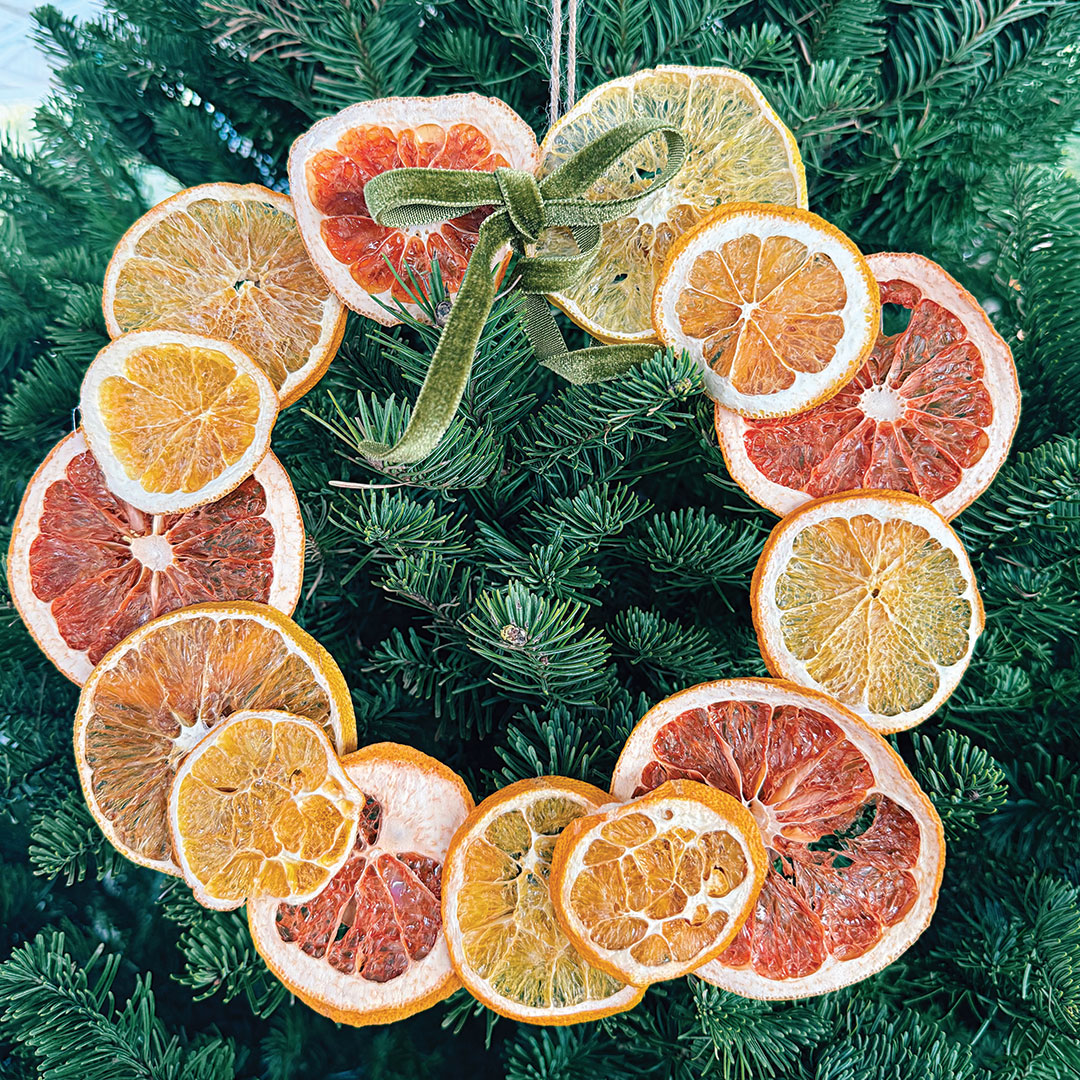 Dried Citrus Decoration Workshop at the Dallas Farmers Market